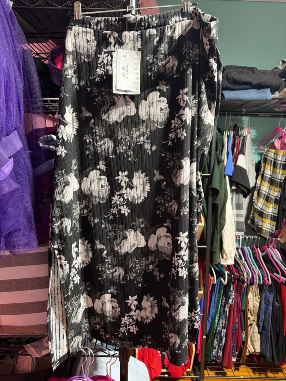 Lularoe large violet nwt